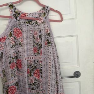 New York and Company cold shoulder shirt